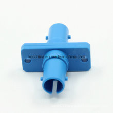 St Sm Simplex Plastic Fiber Optic Adapter